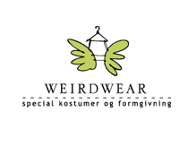 Logo til Weirdwear - kostumier af specialkostumer til teatre, film og tv i Danmark og Norden