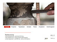 MONO website til Arkitekterne Nebel og Olesen, som laver alle former for byggeopgaver ved gamle, fredede og bevaringsværdige bygninger.