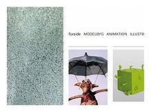 MONO website til modelbygger, animator og illustrator Tina Klemmensen