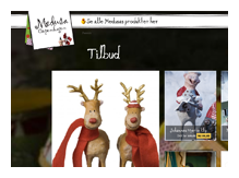 Webshop design til Medusa-Copenhagens egen brand store - designet for 1PX